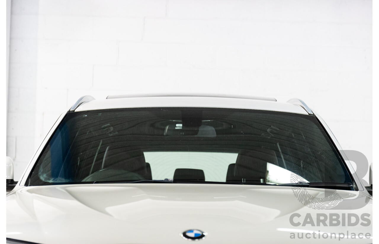 9/2014 BMW X3 xDrive30d F25 MY14 4d Wagon Mineral White Metallic Turbo Diesel 3.0L