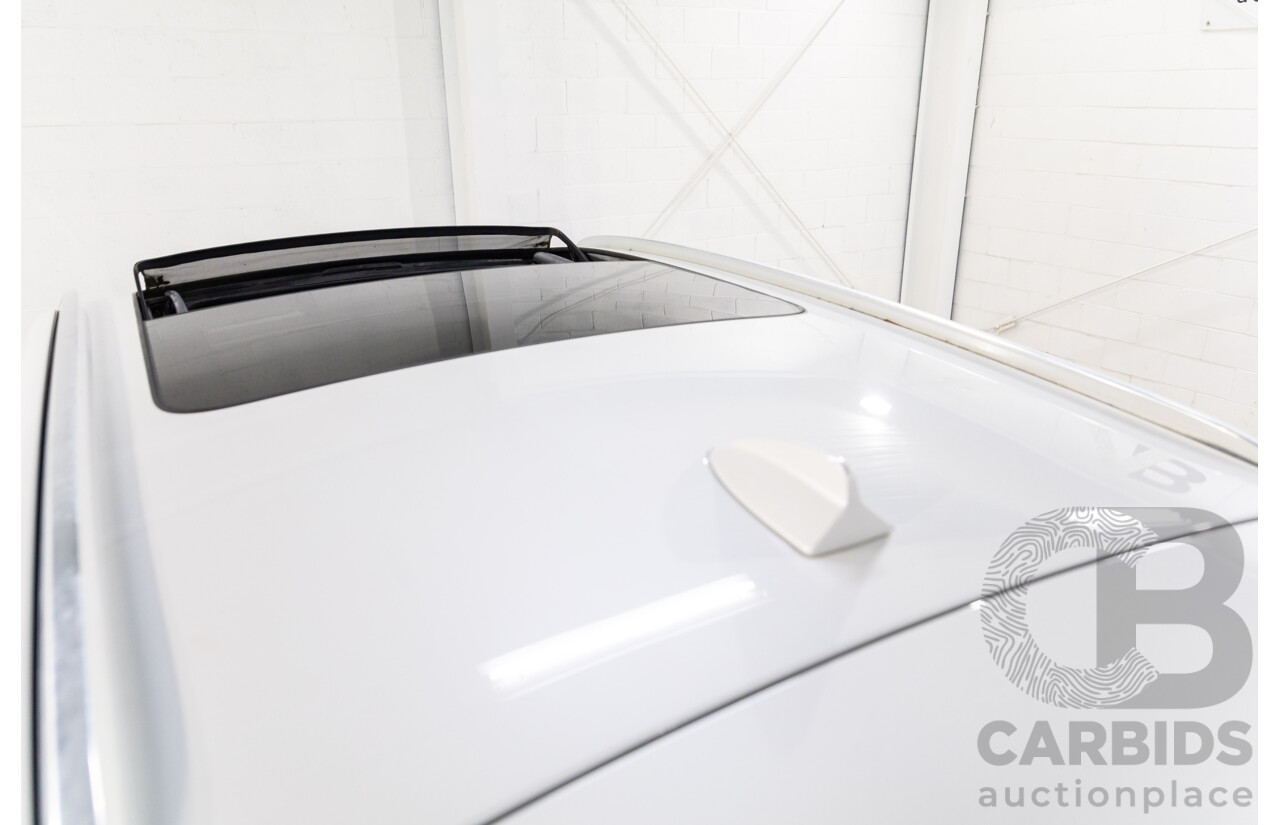 9/2014 BMW X3 xDrive30d F25 MY14 4d Wagon Mineral White Metallic Turbo Diesel 3.0L