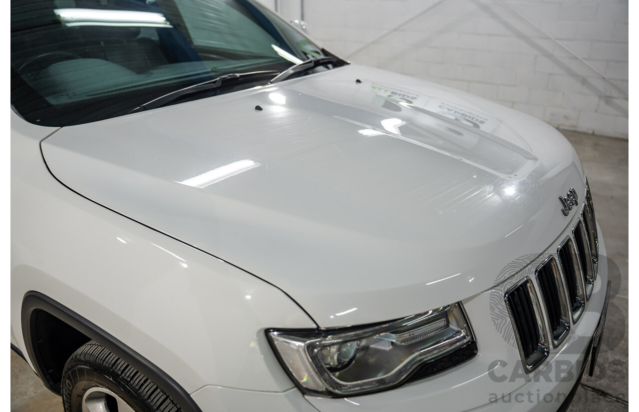 11/2016 Jeep Grand Cherokee Limited (4x4) WK MY15 4d Wagon Bright White V6 3.6L