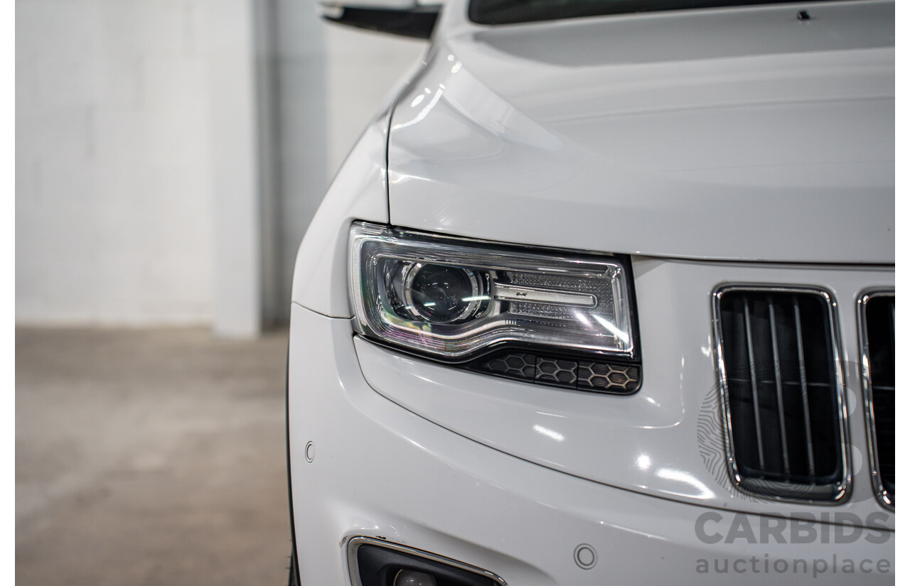 11/2016 Jeep Grand Cherokee Limited (4x4) WK MY15 4d Wagon Bright White V6 3.6L