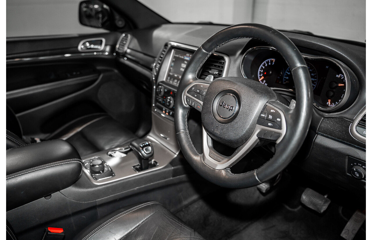 11/2016 Jeep Grand Cherokee Limited (4x4) WK MY15 4d Wagon Bright White V6 3.6L