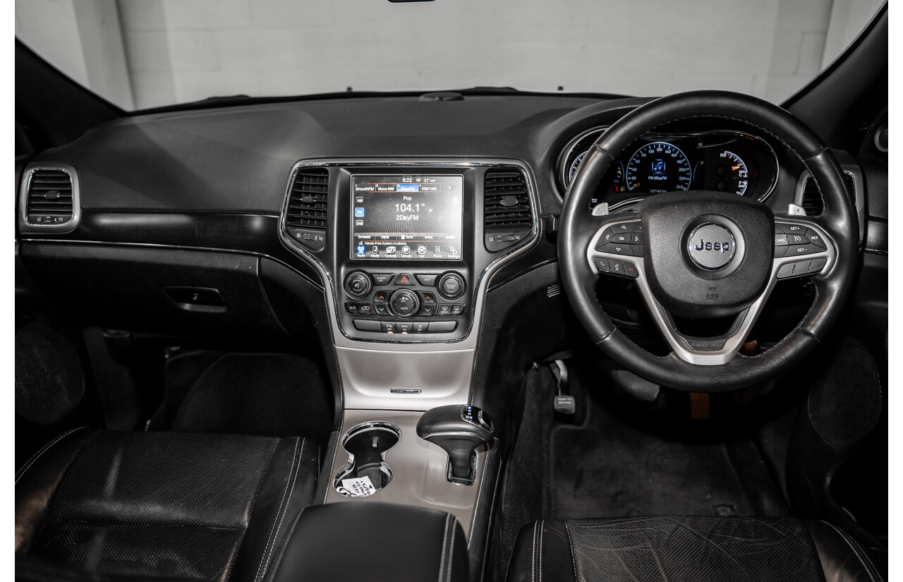 11/2016 Jeep Grand Cherokee Limited (4x4) WK MY15 4d Wagon Bright White V6 3.6L