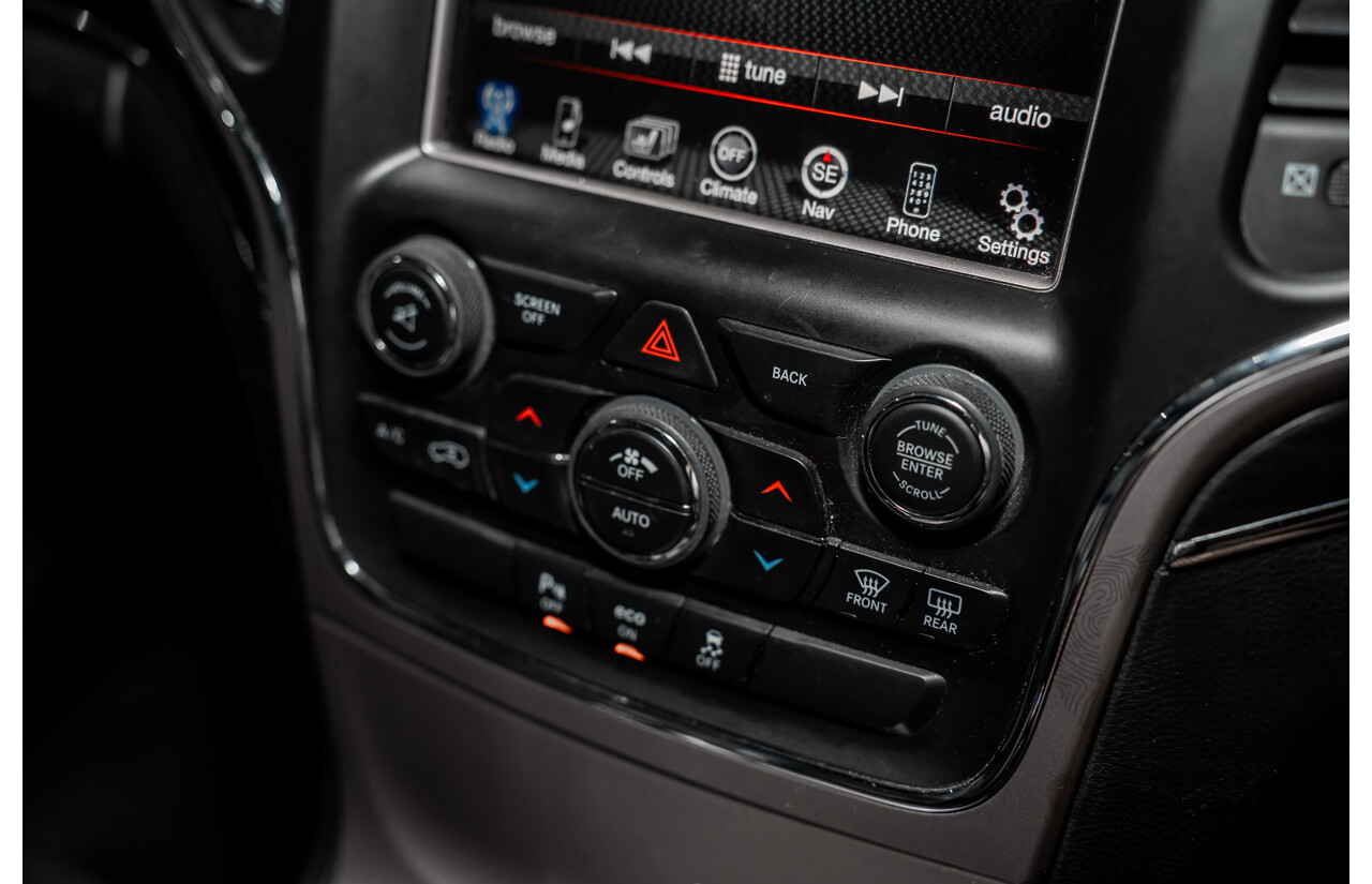 11/2016 Jeep Grand Cherokee Limited (4x4) WK MY15 4d Wagon Bright White V6 3.6L