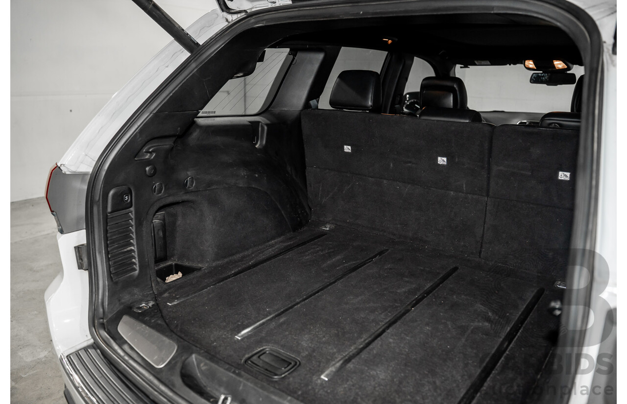 11/2016 Jeep Grand Cherokee Limited (4x4) WK MY15 4d Wagon Bright White V6 3.6L