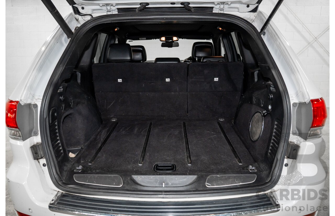 11/2016 Jeep Grand Cherokee Limited (4x4) WK MY15 4d Wagon Bright White V6 3.6L