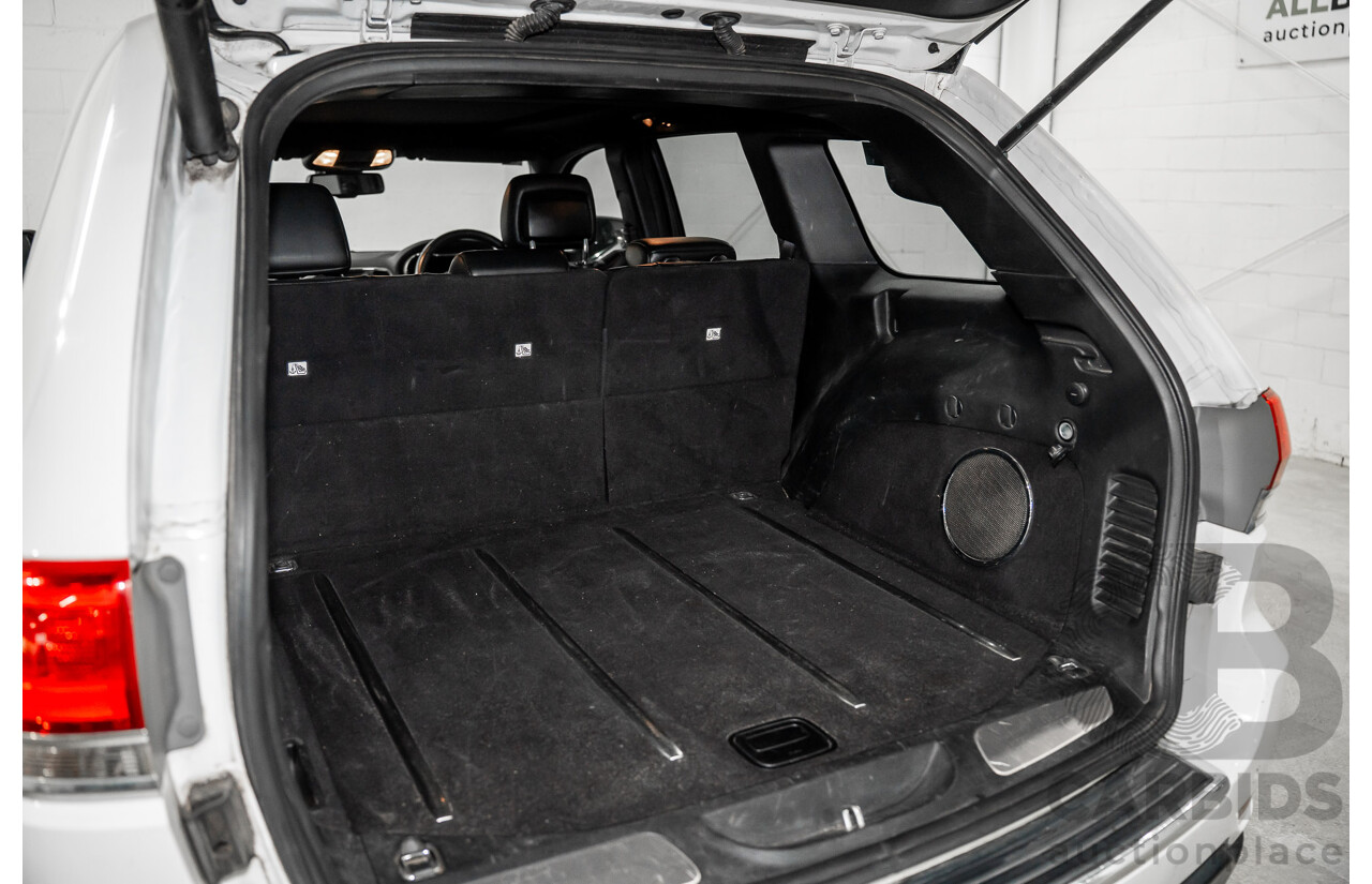 11/2016 Jeep Grand Cherokee Limited (4x4) WK MY15 4d Wagon Bright White V6 3.6L