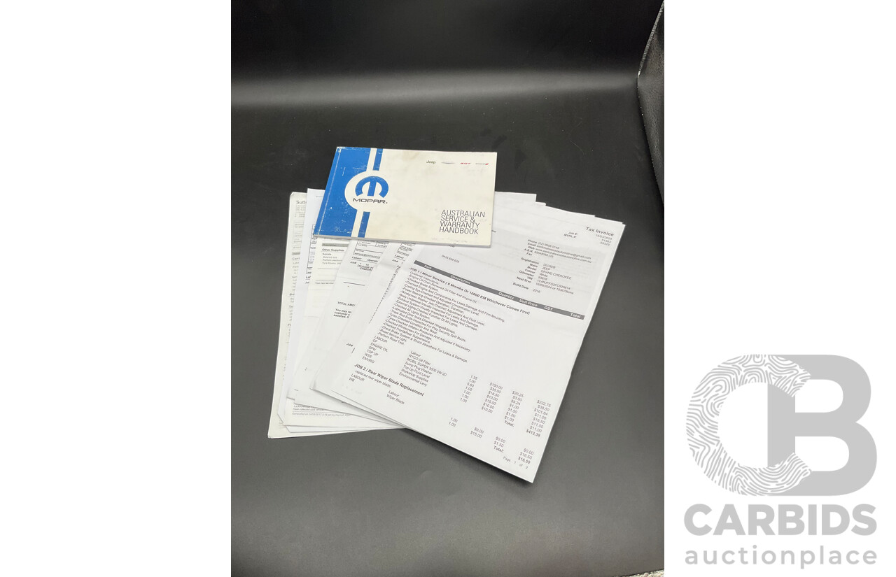 11/2016 Jeep Grand Cherokee Limited (4x4) WK MY15 4d Wagon Bright White V6 3.6L