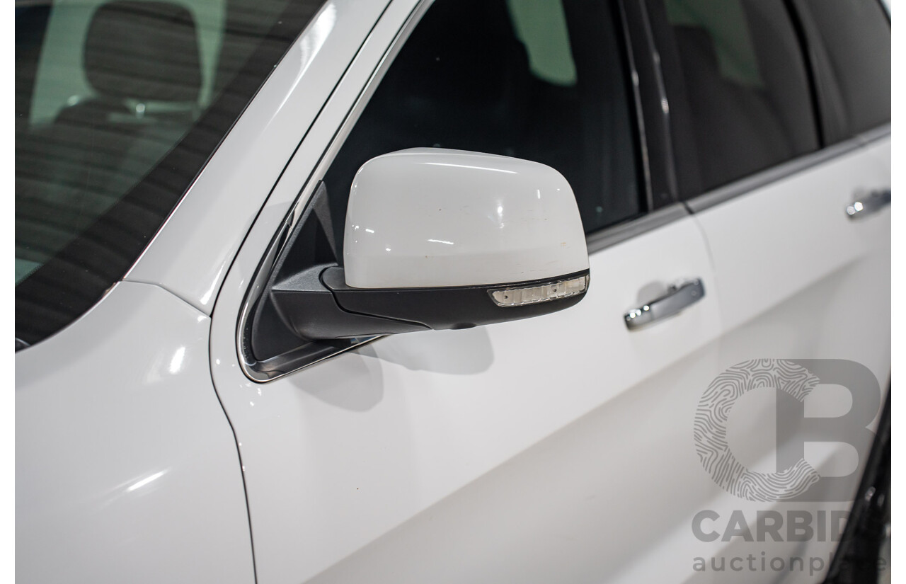 11/2016 Jeep Grand Cherokee Limited (4x4) WK MY15 4d Wagon Bright White V6 3.6L