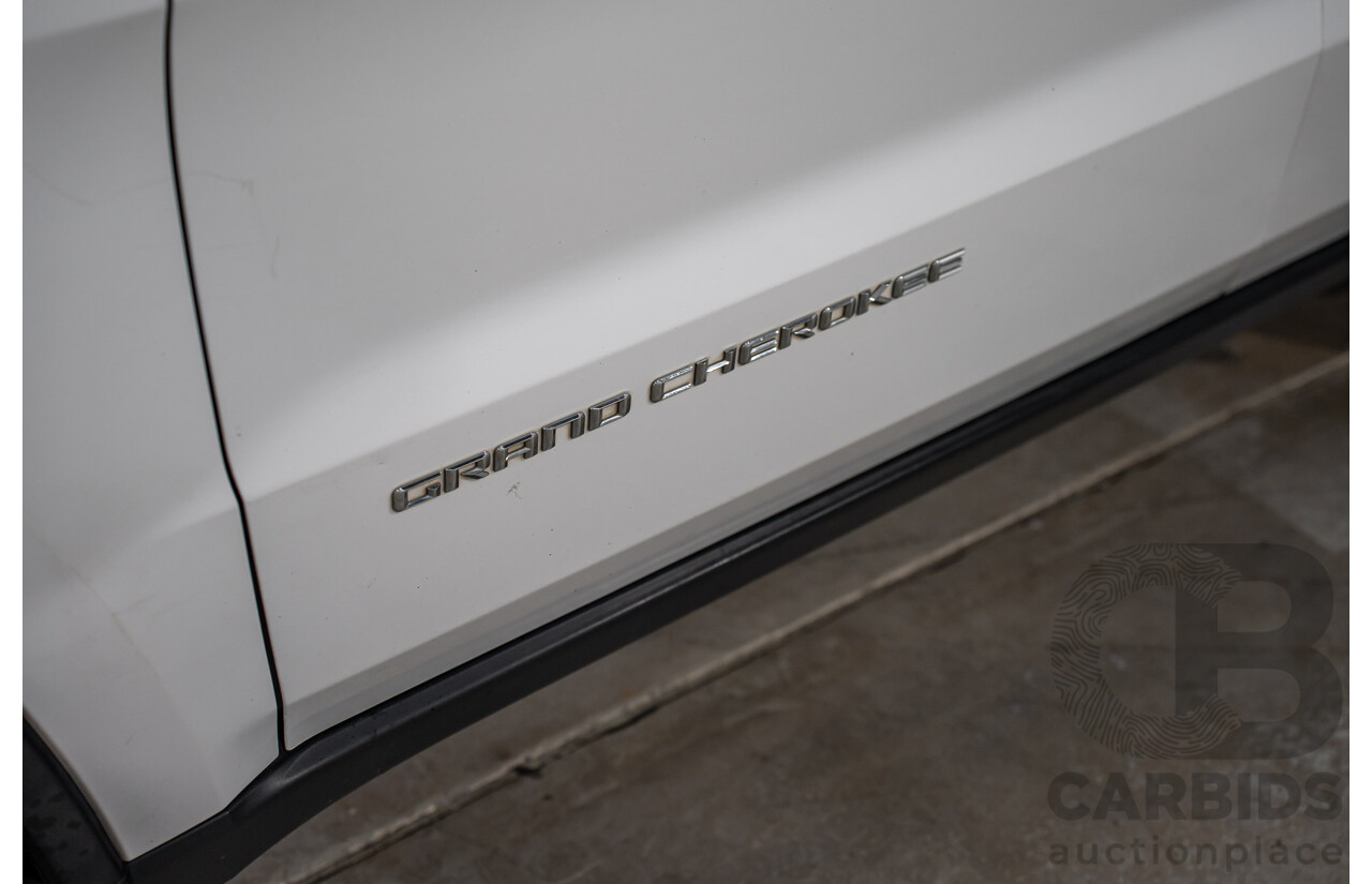 11/2016 Jeep Grand Cherokee Limited (4x4) WK MY15 4d Wagon Bright White V6 3.6L