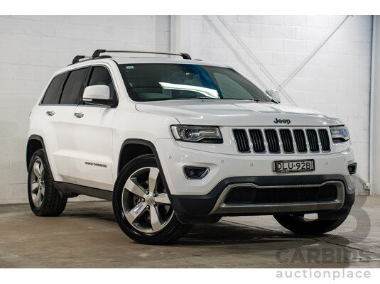 11/2016 Jeep Grand Cherokee Limited (4x4) WK MY15 4d Wagon Bright White V6 3.6L