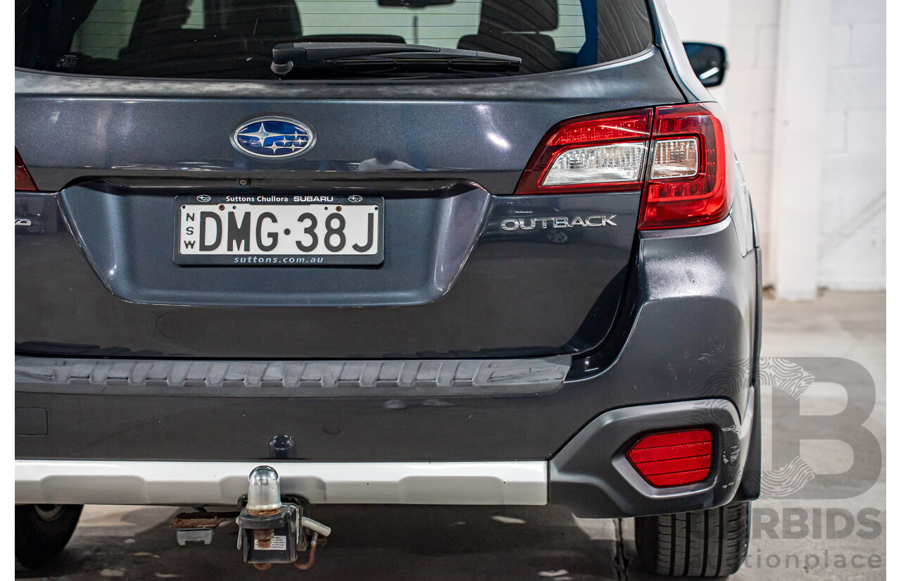 02/2017 Subaru Outback 2.5i Premium (AWD) MY17 4d Wagon Carbide Grey Metallic 2.5L