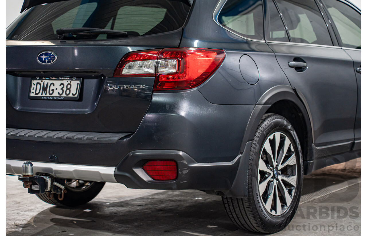 02/2017 Subaru Outback 2.5i Premium (AWD) MY17 4d Wagon Carbide Grey Metallic 2.5L