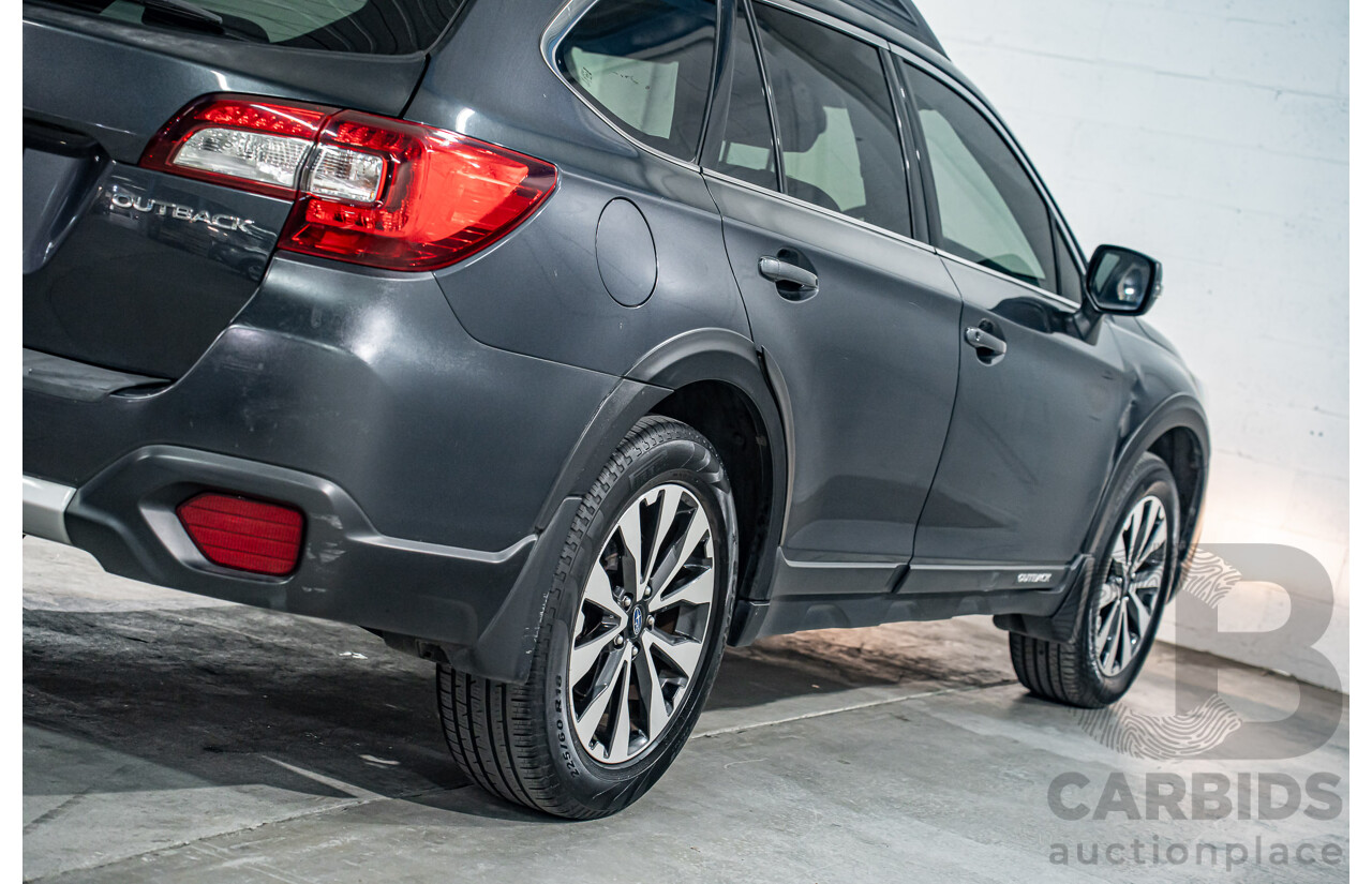 02/2017 Subaru Outback 2.5i Premium (AWD) MY17 4d Wagon Carbide Grey Metallic 2.5L