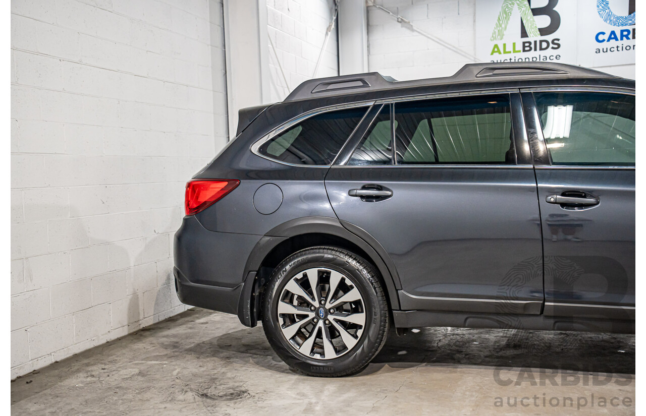 02/2017 Subaru Outback 2.5i Premium (AWD) MY17 4d Wagon Carbide Grey Metallic 2.5L