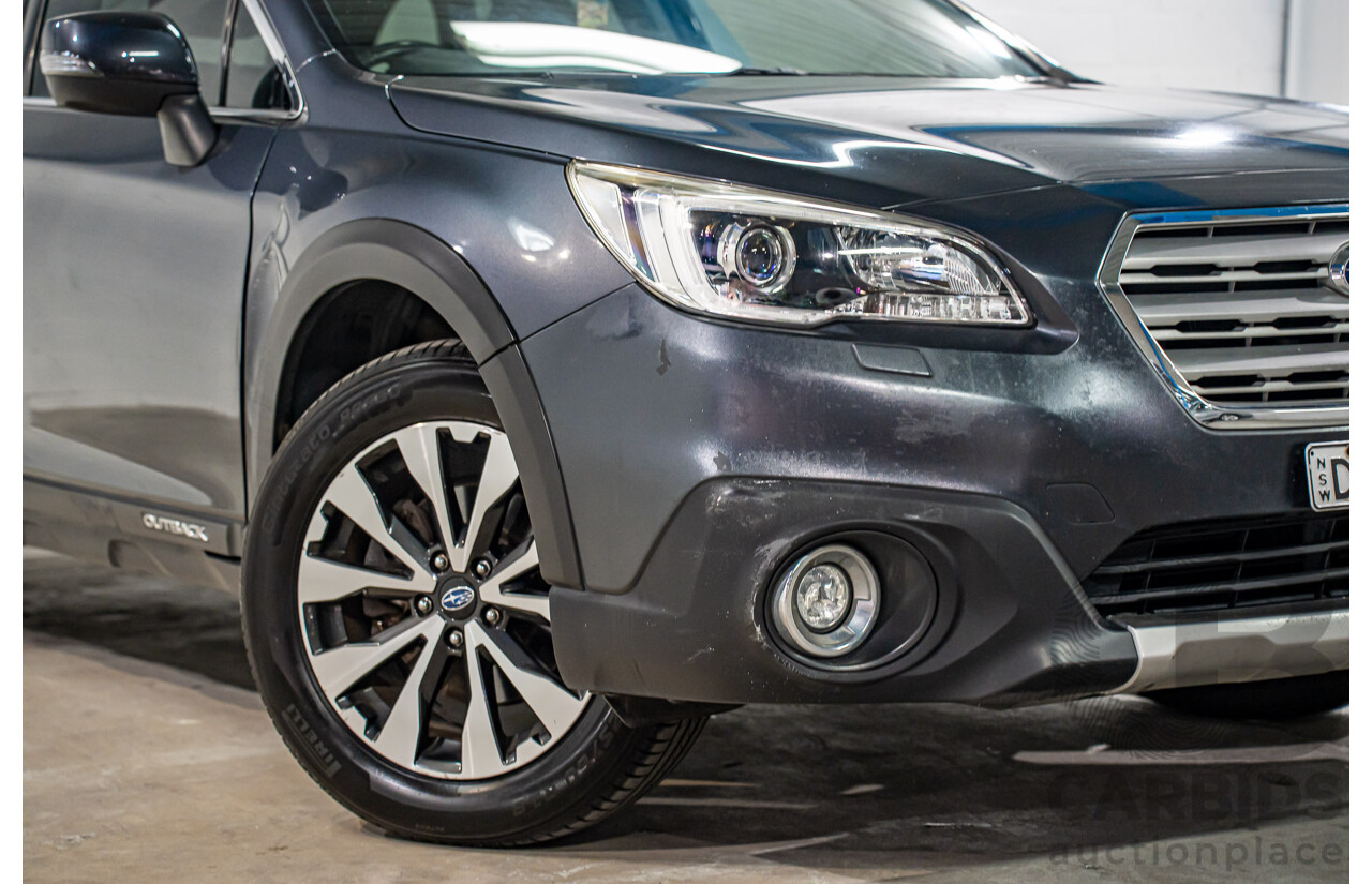 02/2017 Subaru Outback 2.5i Premium (AWD) MY17 4d Wagon Carbide Grey Metallic 2.5L