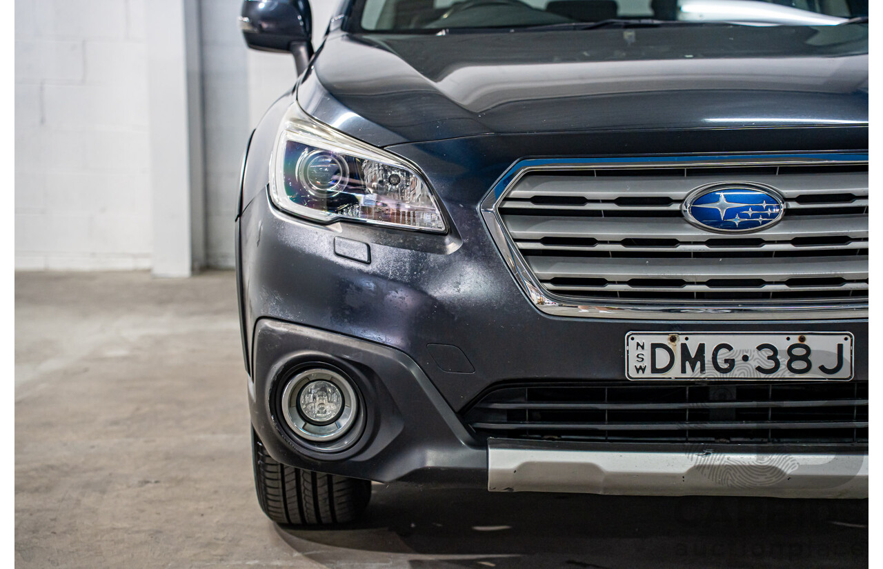 02/2017 Subaru Outback 2.5i Premium (AWD) MY17 4d Wagon Carbide Grey Metallic 2.5L