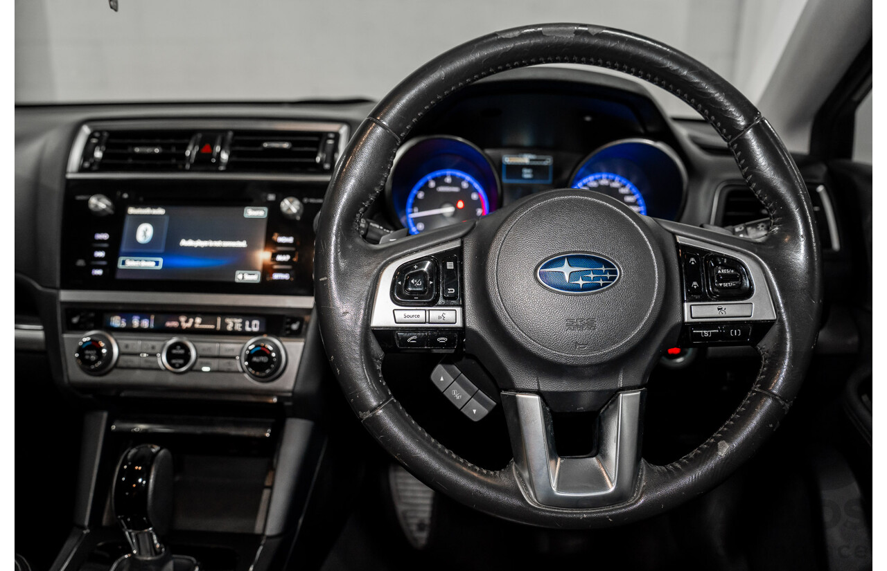 02/2017 Subaru Outback 2.5i Premium (AWD) MY17 4d Wagon Carbide Grey Metallic 2.5L