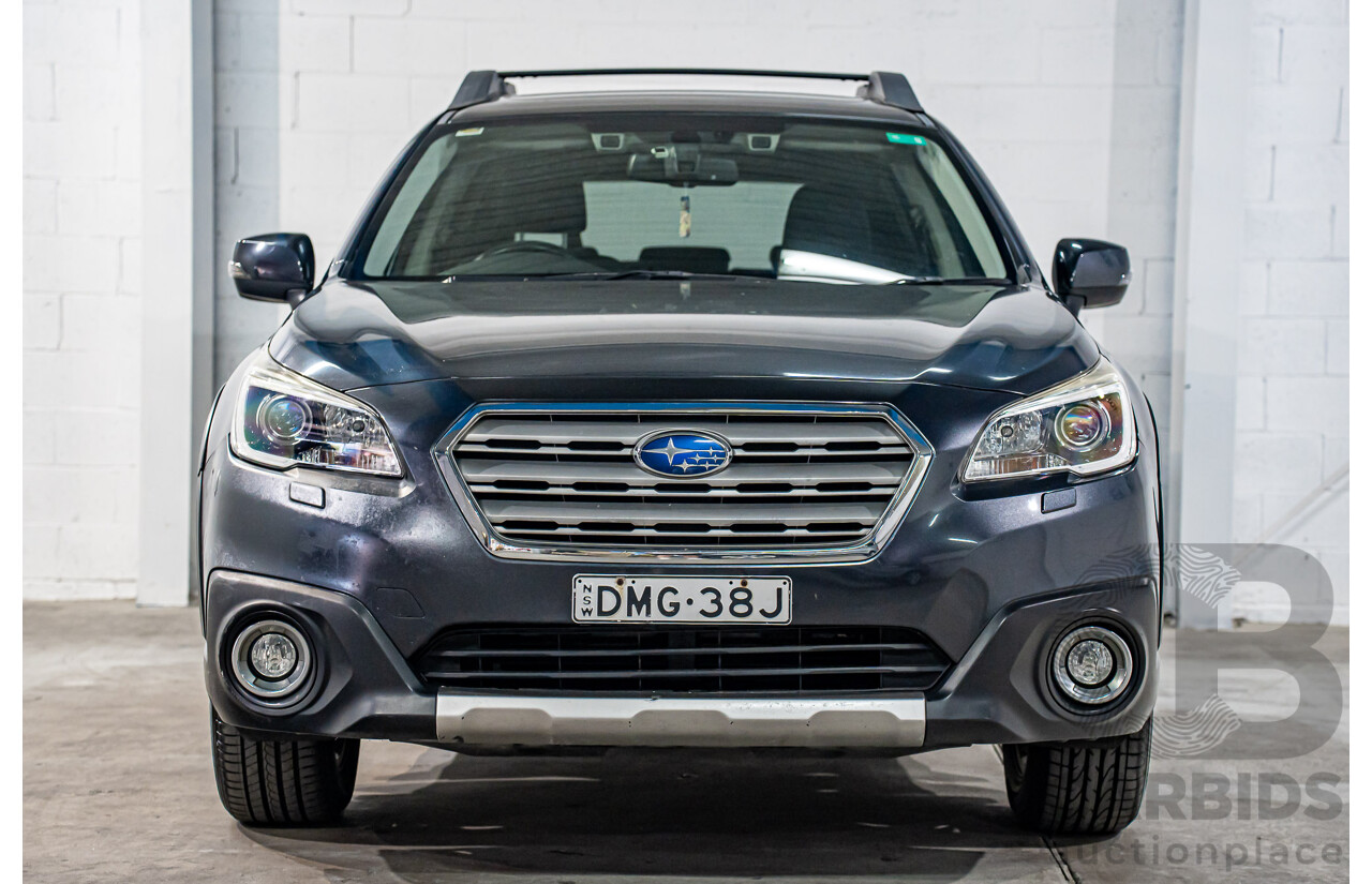 02/2017 Subaru Outback 2.5i Premium (AWD) MY17 4d Wagon Carbide Grey Metallic 2.5L