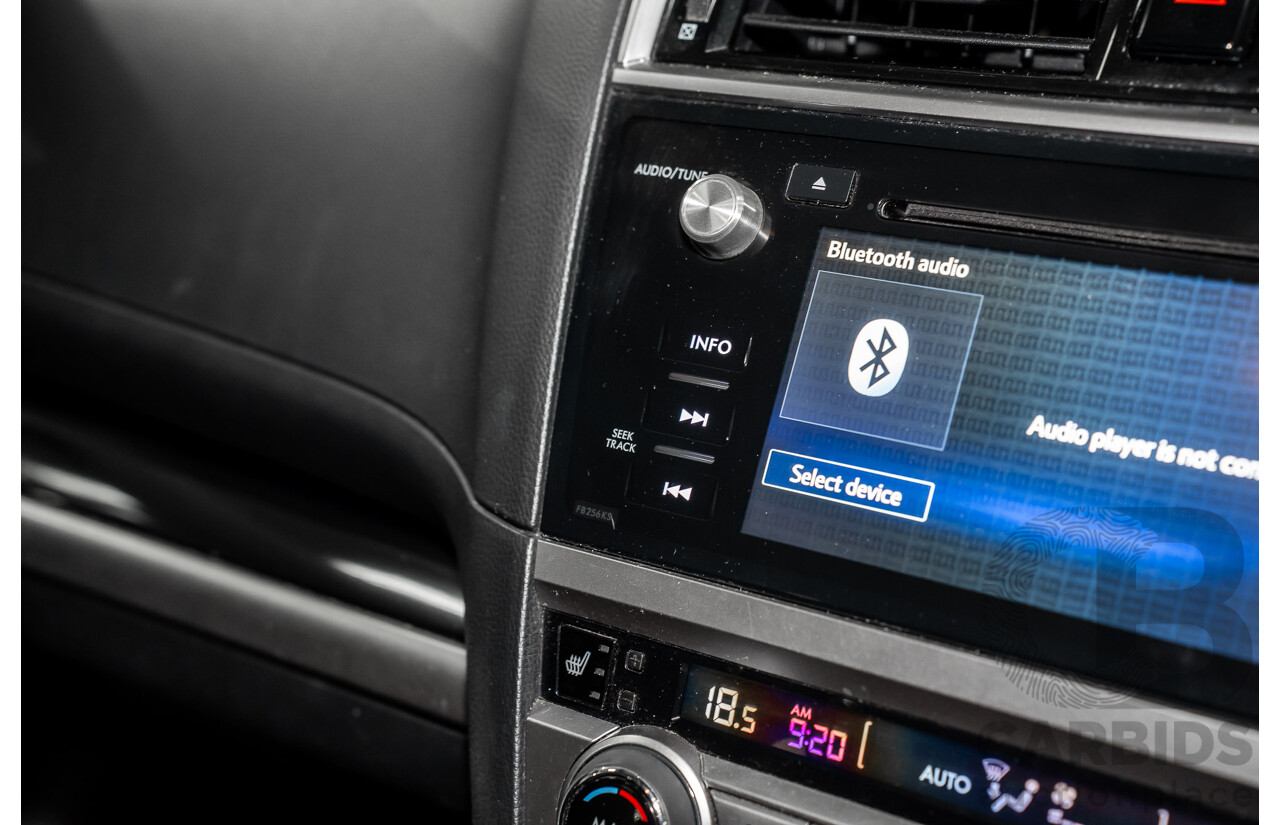 02/2017 Subaru Outback 2.5i Premium (AWD) MY17 4d Wagon Carbide Grey Metallic 2.5L