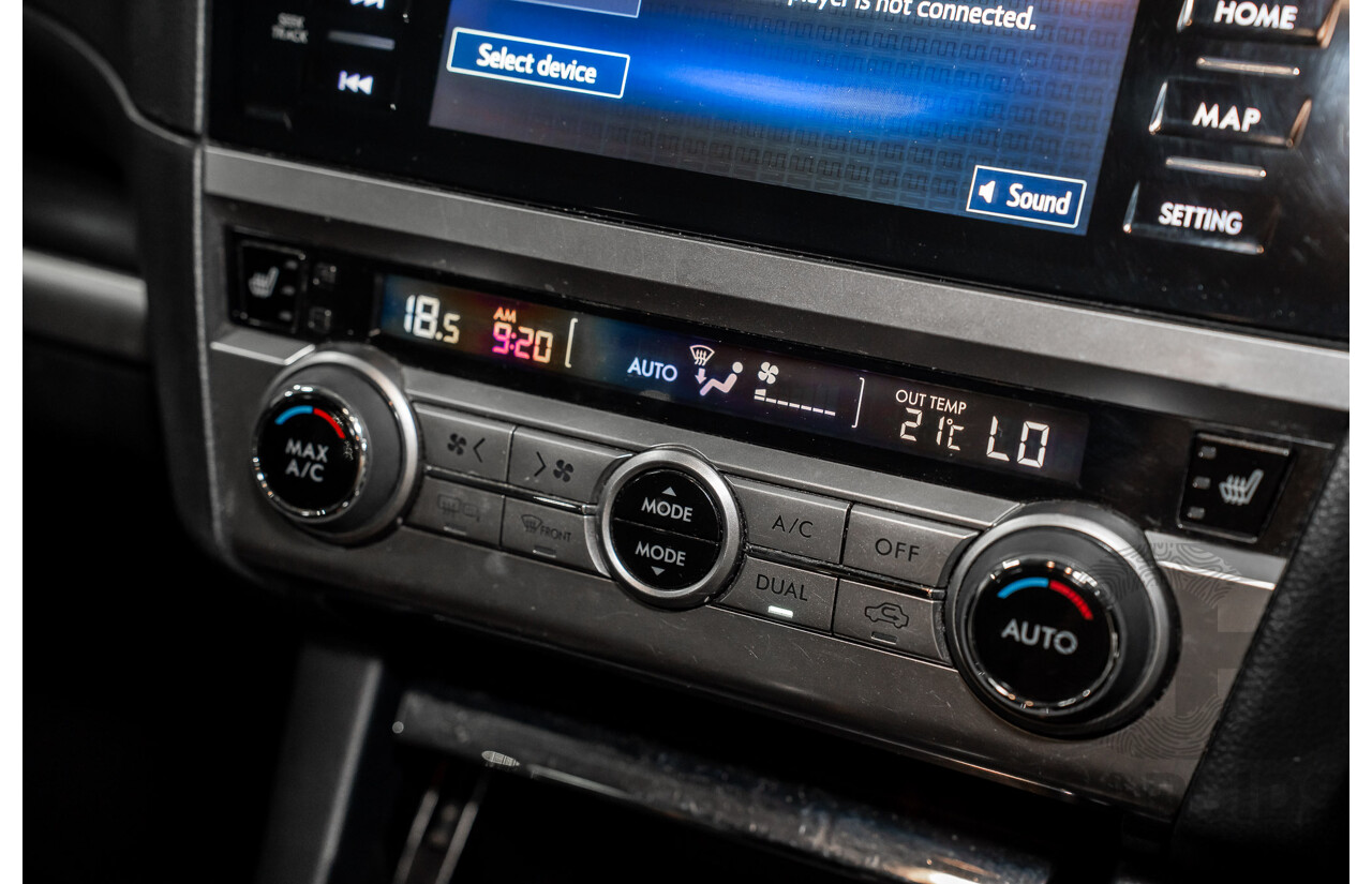 02/2017 Subaru Outback 2.5i Premium (AWD) MY17 4d Wagon Carbide Grey Metallic 2.5L