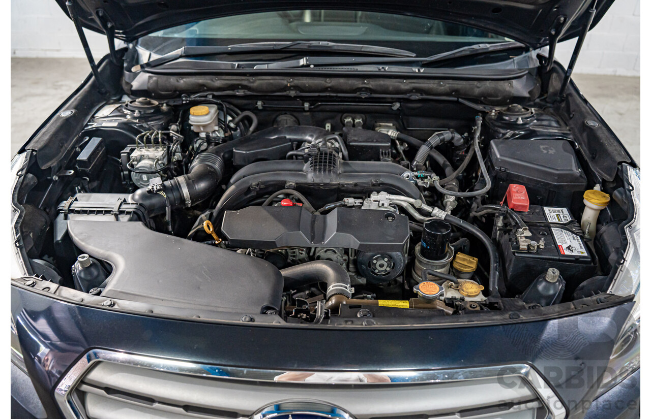 02/2017 Subaru Outback 2.5i Premium (AWD) MY17 4d Wagon Carbide Grey Metallic 2.5L