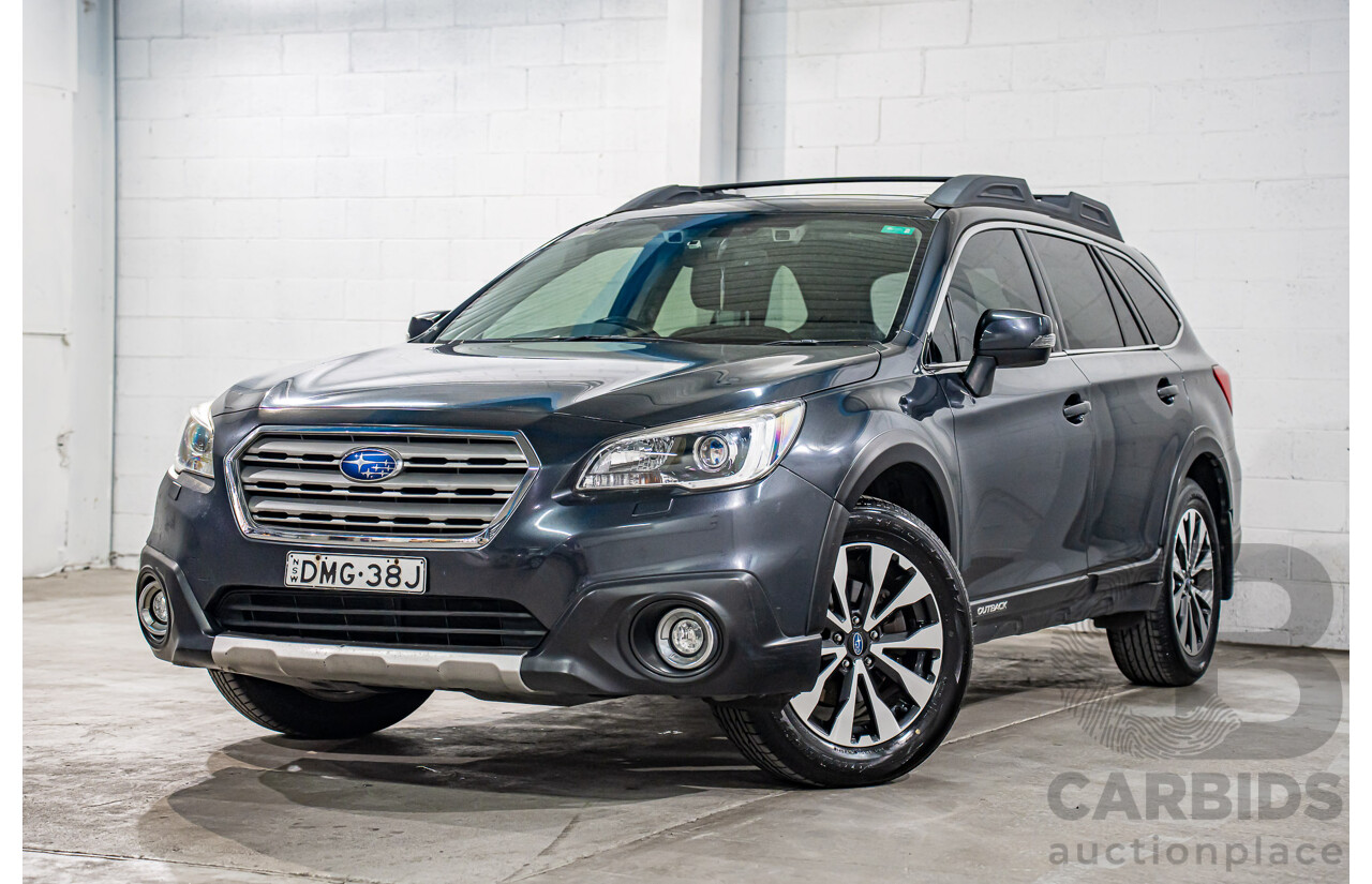 02/2017 Subaru Outback 2.5i Premium (AWD) MY17 4d Wagon Carbide Grey Metallic 2.5L