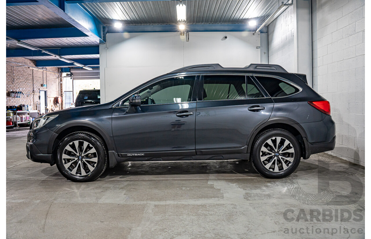 02/2017 Subaru Outback 2.5i Premium (AWD) MY17 4d Wagon Carbide Grey Metallic 2.5L
