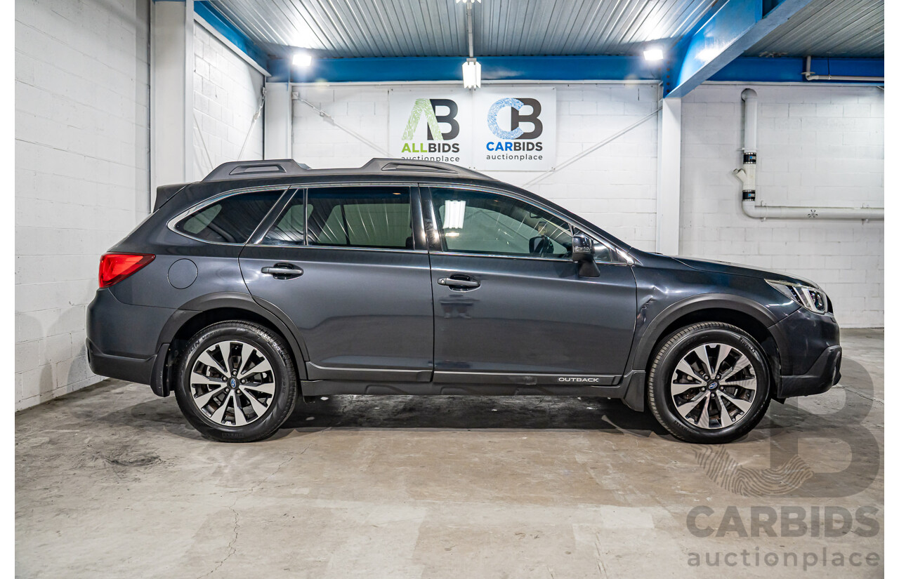 02/2017 Subaru Outback 2.5i Premium (AWD) MY17 4d Wagon Carbide Grey Metallic 2.5L