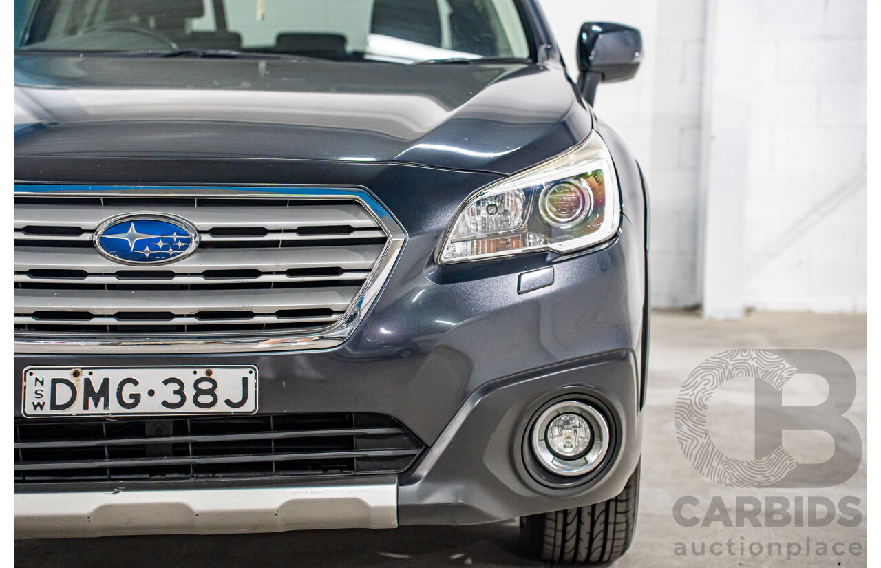 02/2017 Subaru Outback 2.5i Premium (AWD) MY17 4d Wagon Carbide Grey Metallic 2.5L