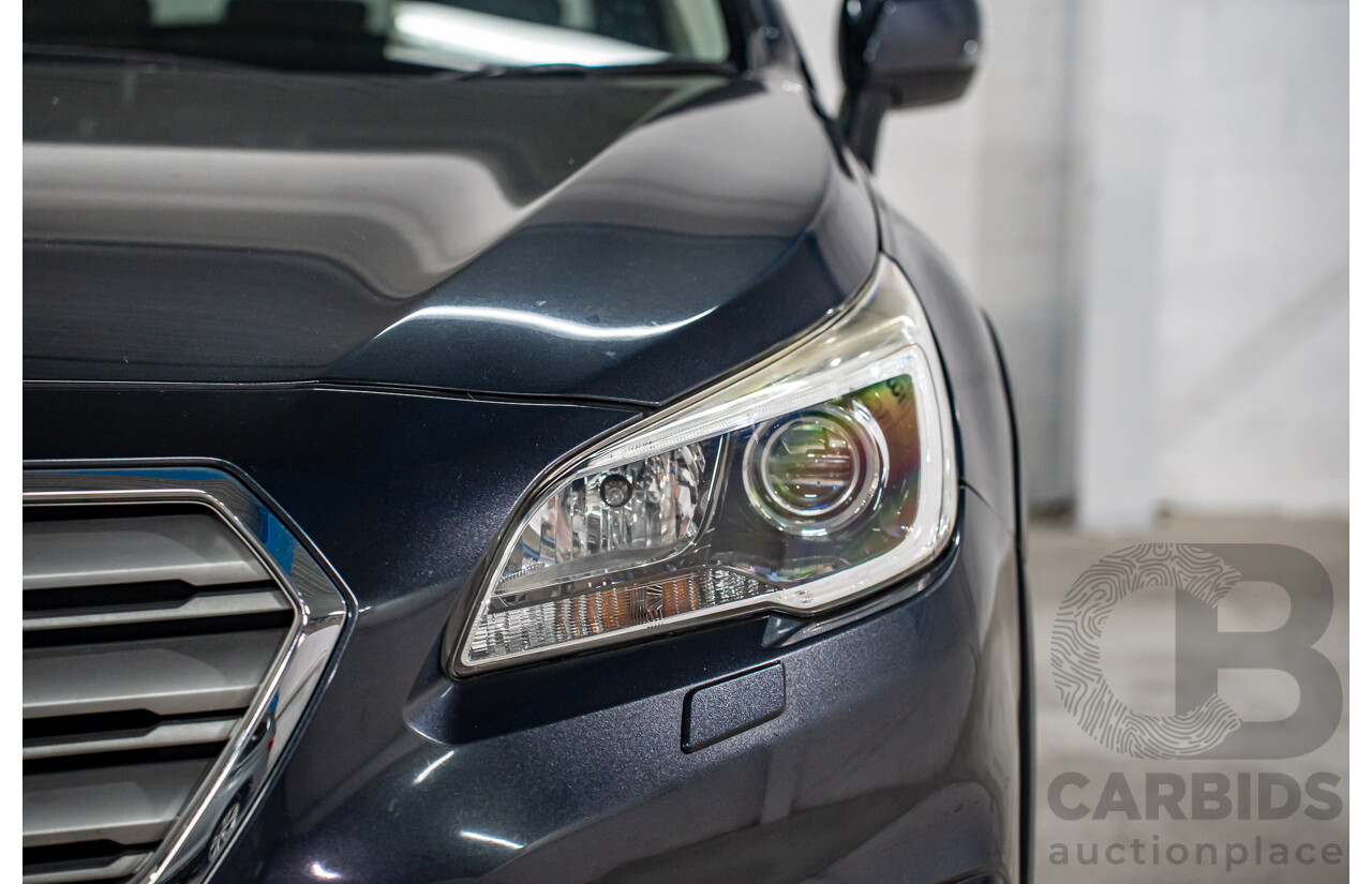 02/2017 Subaru Outback 2.5i Premium (AWD) MY17 4d Wagon Carbide Grey Metallic 2.5L