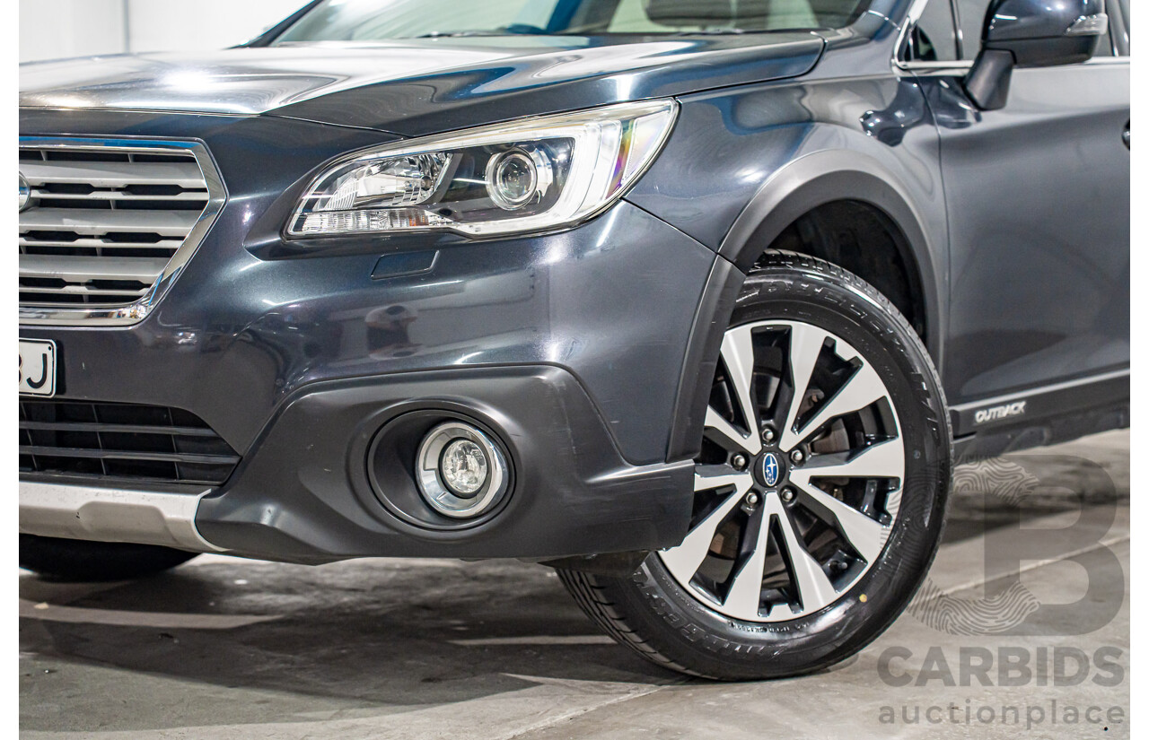 02/2017 Subaru Outback 2.5i Premium (AWD) MY17 4d Wagon Carbide Grey Metallic 2.5L