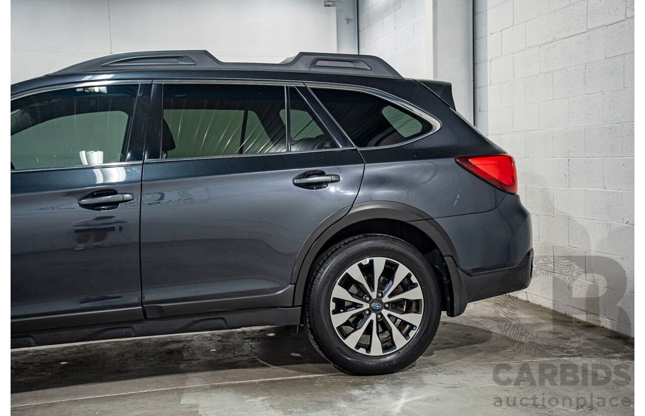 02/2017 Subaru Outback 2.5i Premium (AWD) MY17 4d Wagon Carbide Grey Metallic 2.5L