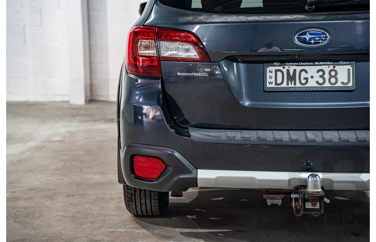 02/2017 Subaru Outback 2.5i Premium (AWD) MY17 4d Wagon Carbide Grey Metallic 2.5L