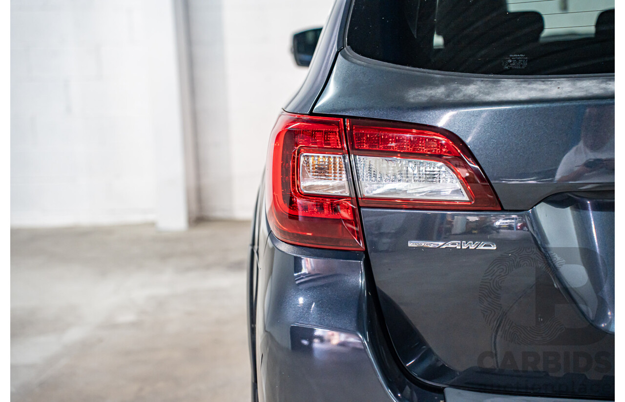 02/2017 Subaru Outback 2.5i Premium (AWD) MY17 4d Wagon Carbide Grey Metallic 2.5L