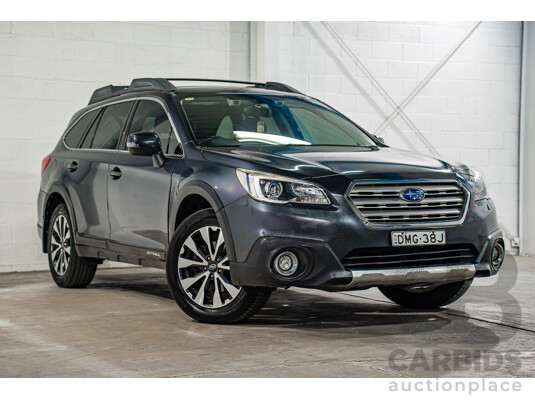 02/2017 Subaru Outback 2.5i Premium (AWD) MY17 4d Wagon Carbide Grey Metallic 2.5L