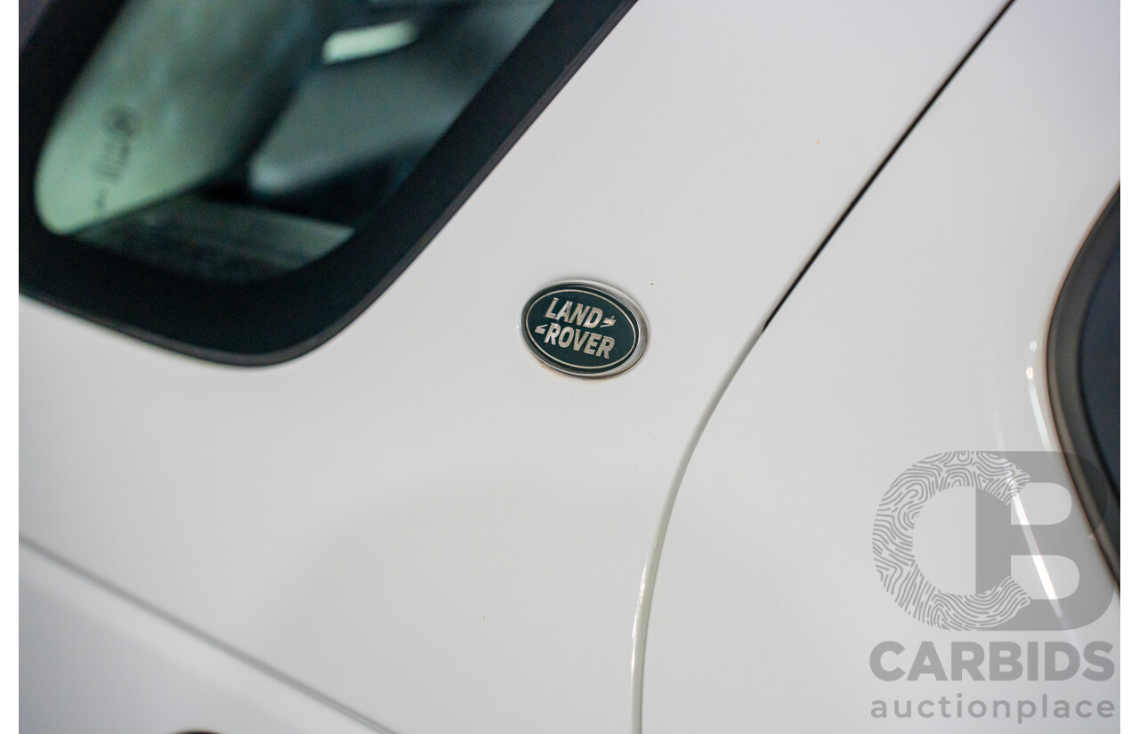 10/2017 Land Rover Discovery Sport TD4 HSE (110kW AWD) 5 Seat L550 MY18 4D Wagon Fuji White Turbo Diesel 2.0L