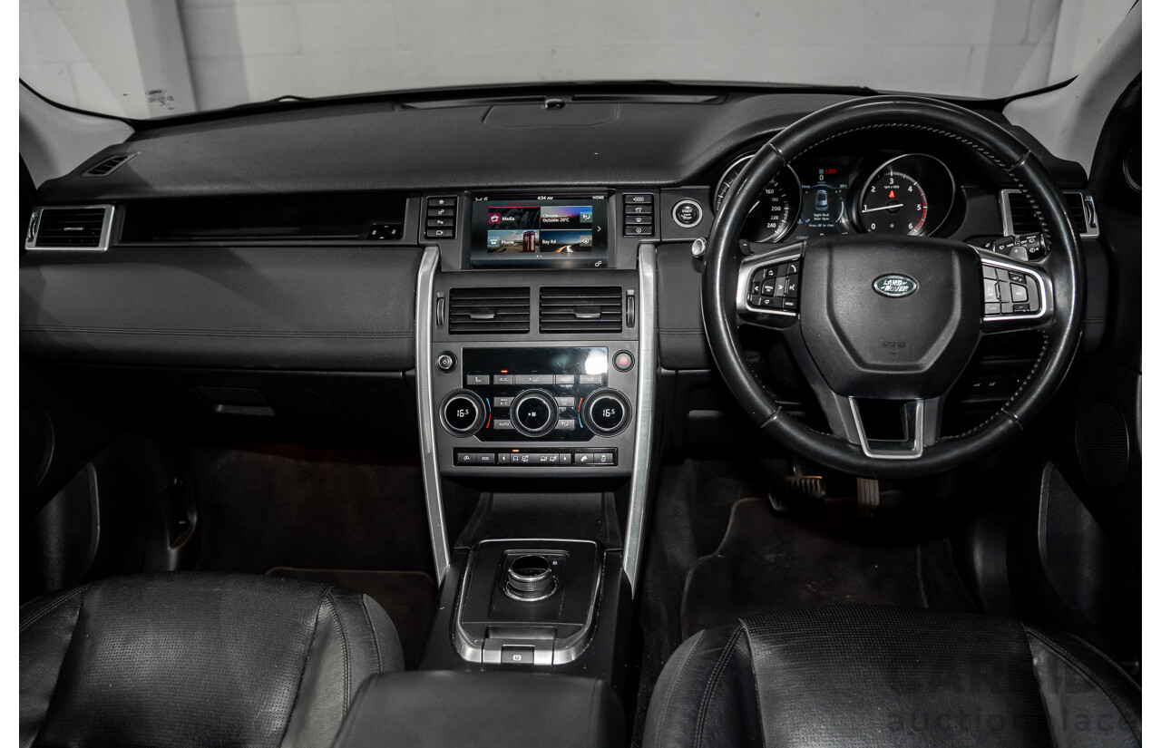 10/2017 Land Rover Discovery Sport TD4 HSE (110kW AWD) 5 Seat L550 MY18 4D Wagon Fuji White Turbo Diesel 2.0L