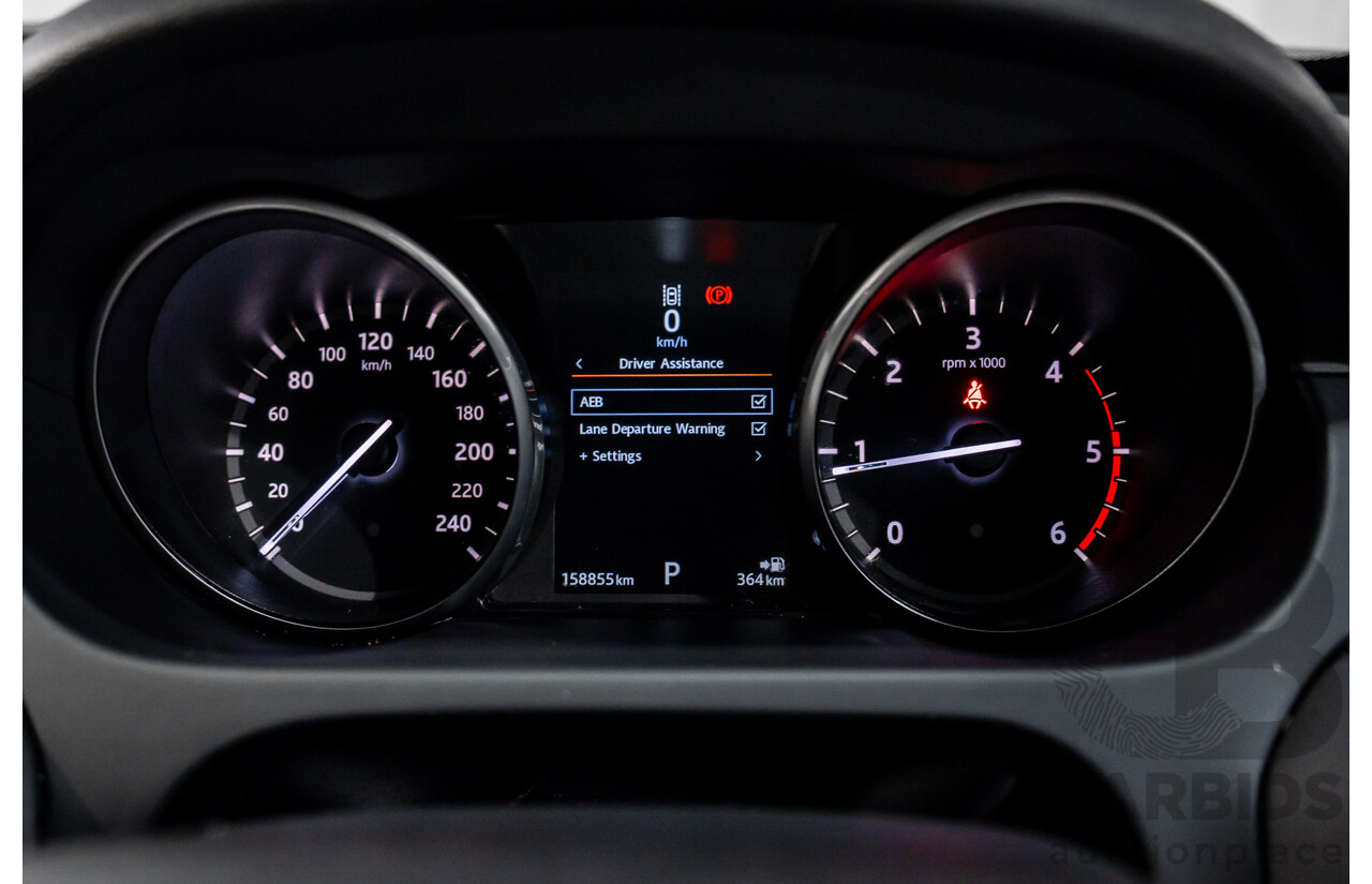 10/2017 Land Rover Discovery Sport TD4 HSE (110kW AWD) 5 Seat L550 MY18 4D Wagon Fuji White Turbo Diesel 2.0L