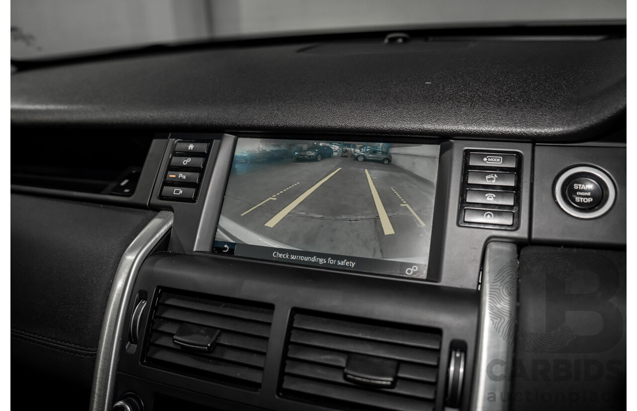 10/2017 Land Rover Discovery Sport TD4 HSE (110kW AWD) 5 Seat L550 MY18 4D Wagon Fuji White Turbo Diesel 2.0L