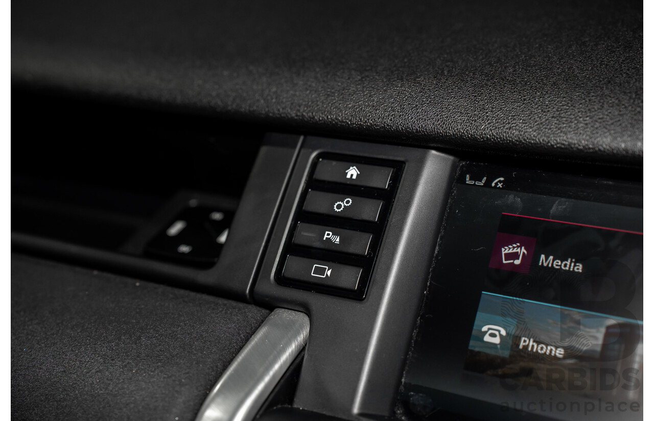 10/2017 Land Rover Discovery Sport TD4 HSE (110kW AWD) 5 Seat L550 MY18 4D Wagon Fuji White Turbo Diesel 2.0L