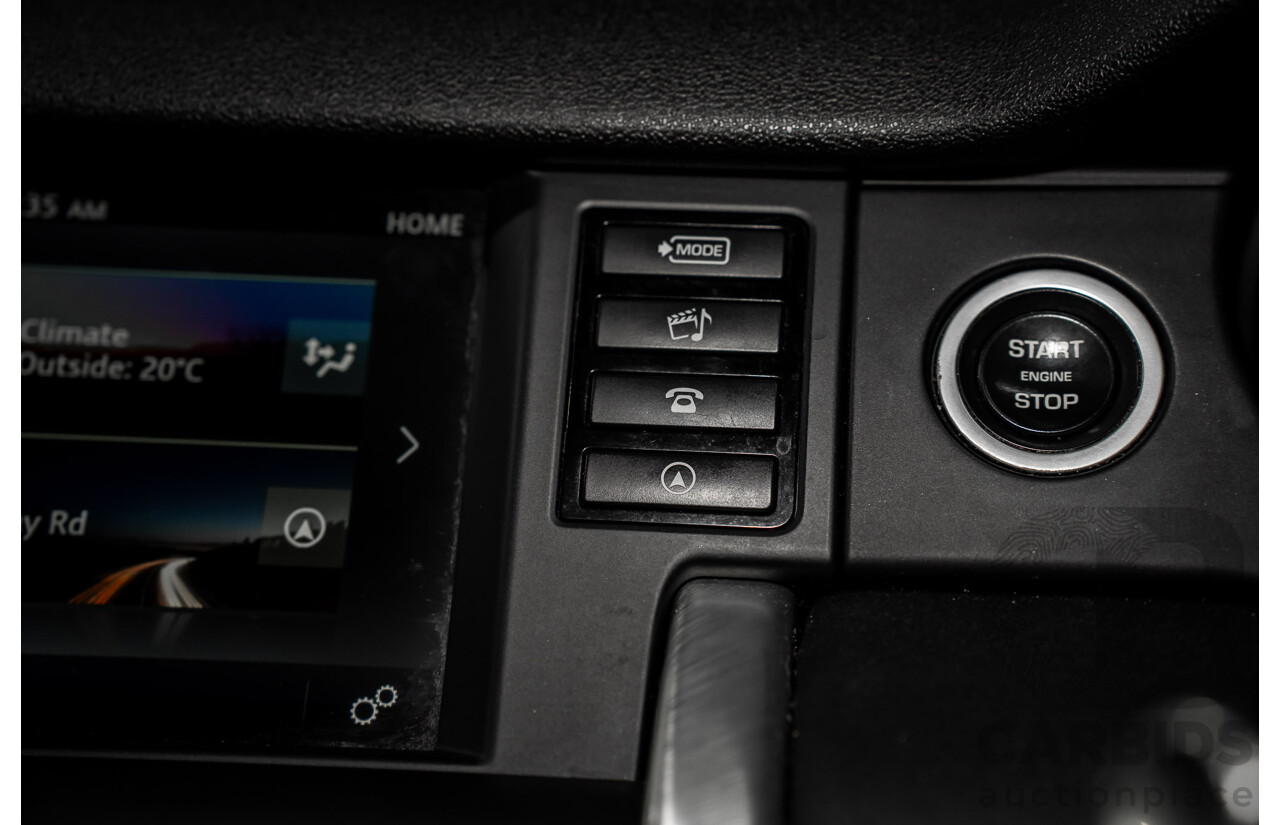 10/2017 Land Rover Discovery Sport TD4 HSE (110kW AWD) 5 Seat L550 MY18 4D Wagon Fuji White Turbo Diesel 2.0L