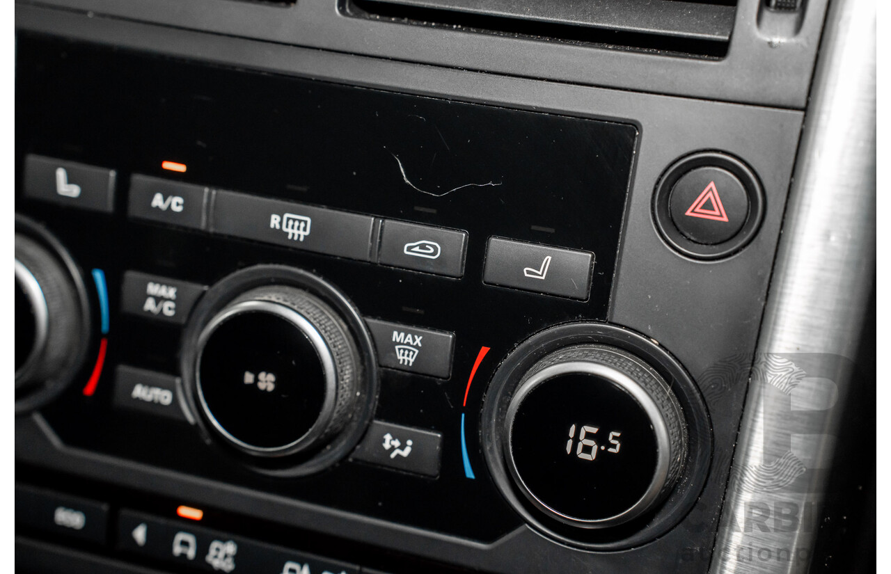 10/2017 Land Rover Discovery Sport TD4 HSE (110kW AWD) 5 Seat L550 MY18 4D Wagon Fuji White Turbo Diesel 2.0L