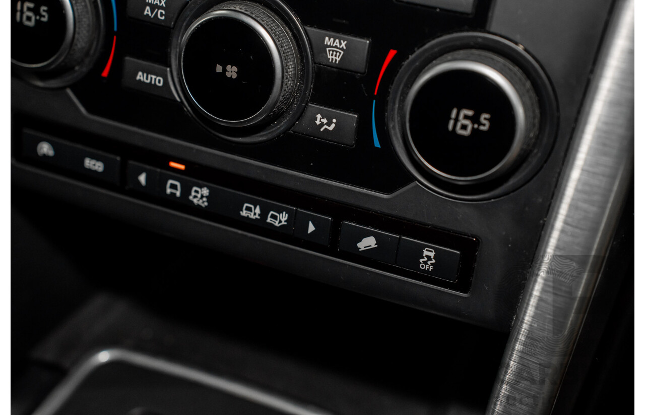 10/2017 Land Rover Discovery Sport TD4 HSE (110kW AWD) 5 Seat L550 MY18 4D Wagon Fuji White Turbo Diesel 2.0L