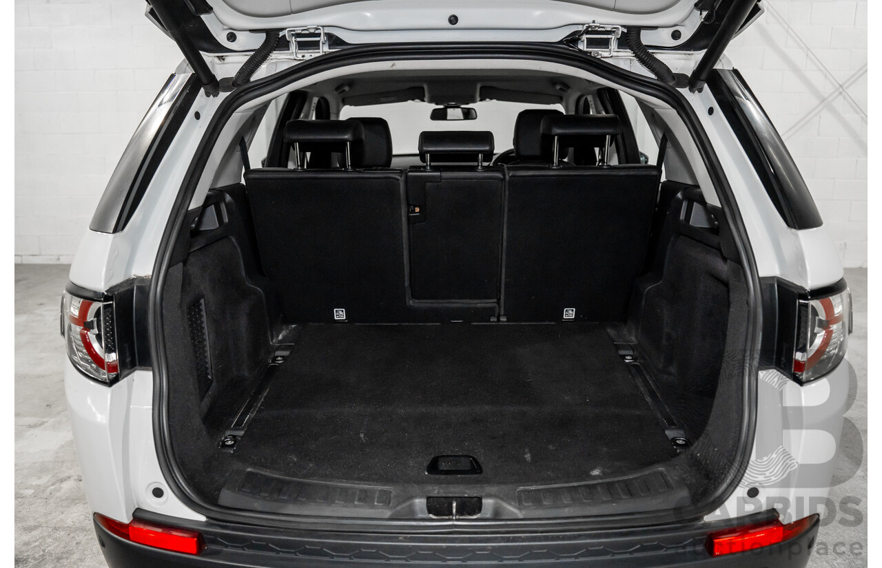 10/2017 Land Rover Discovery Sport TD4 HSE (110kW AWD) 5 Seat L550 MY18 4D Wagon Fuji White Turbo Diesel 2.0L