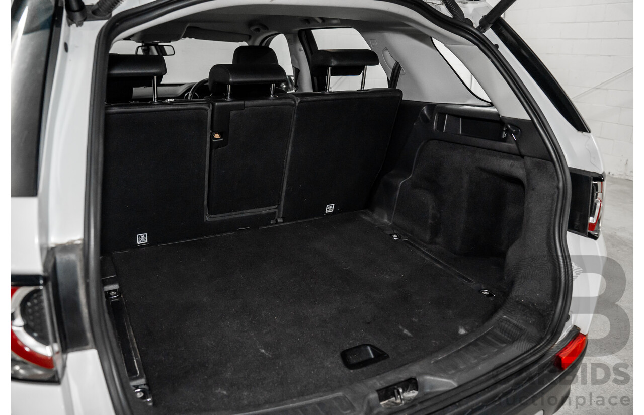 10/2017 Land Rover Discovery Sport TD4 HSE (110kW AWD) 5 Seat L550 MY18 4D Wagon Fuji White Turbo Diesel 2.0L