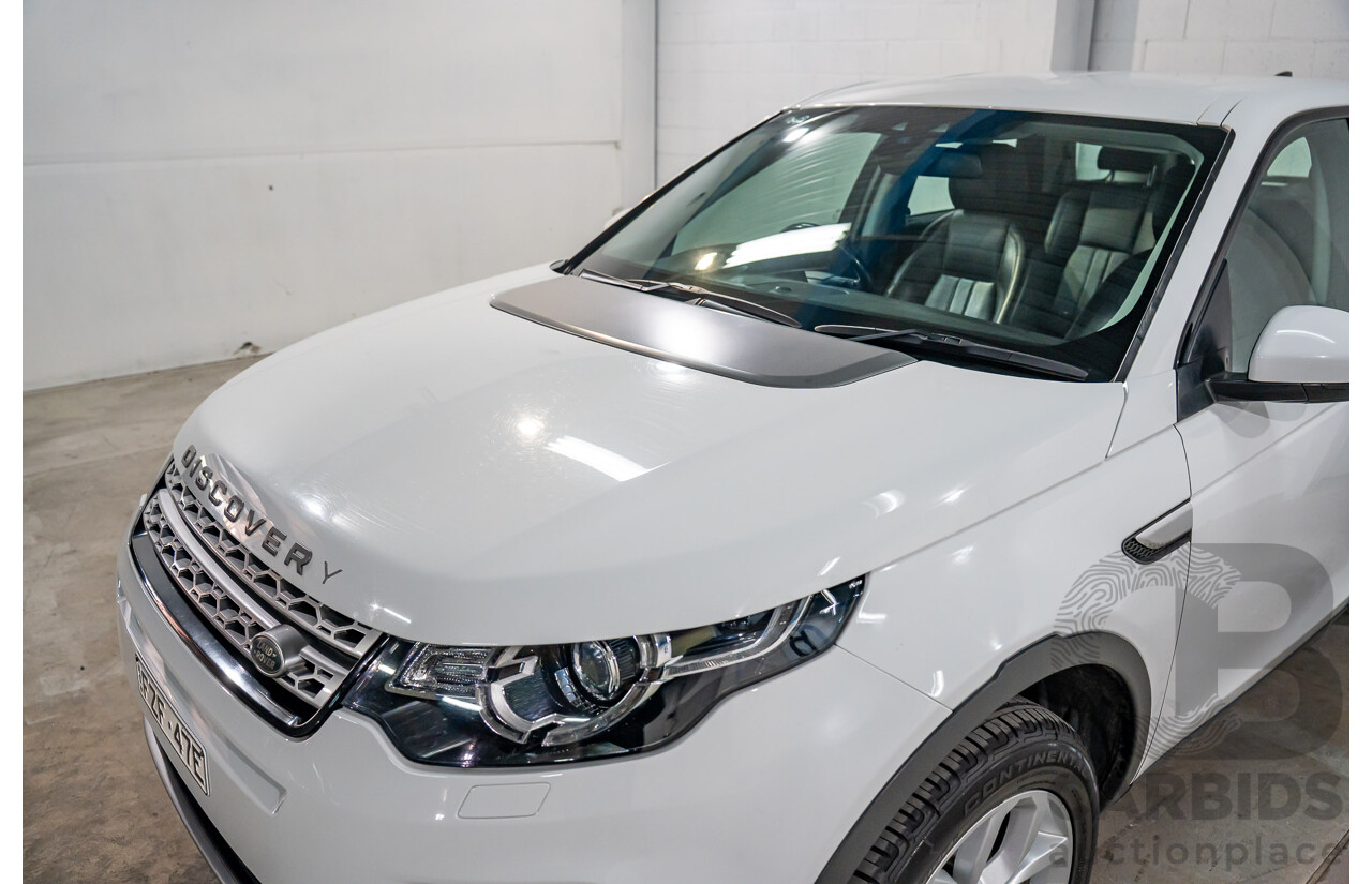 10/2017 Land Rover Discovery Sport TD4 HSE (110kW AWD) 5 Seat L550 MY18 4D Wagon Fuji White Turbo Diesel 2.0L