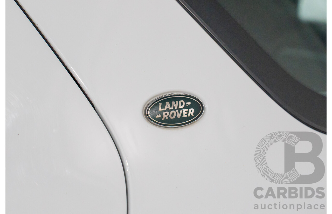 10/2017 Land Rover Discovery Sport TD4 HSE (110kW AWD) 5 Seat L550 MY18 4D Wagon Fuji White Turbo Diesel 2.0L