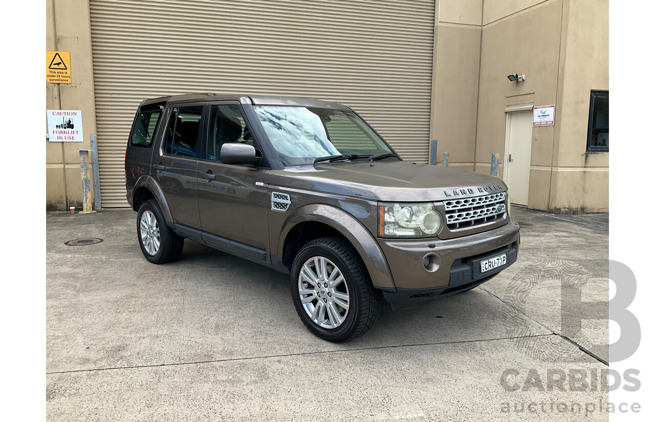 1/2013 Land Rover Discovery 4 3.0 (4X4) TDV6 MY13 4d Wagon Bronze Turbo Diesel 3.0L - 7 Seater