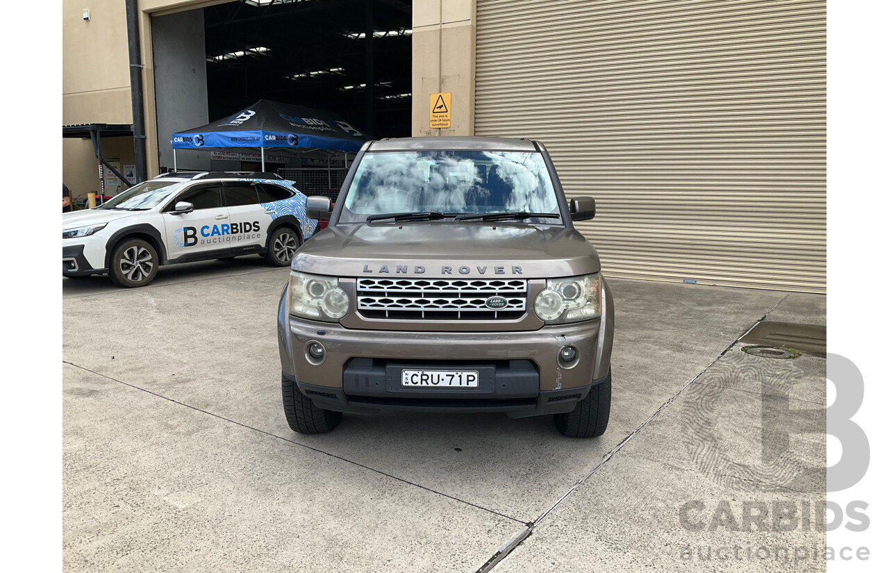 1/2013 Land Rover Discovery 4 3.0 (4X4) TDV6 MY13 4d Wagon Bronze Turbo Diesel 3.0L - 7 Seater