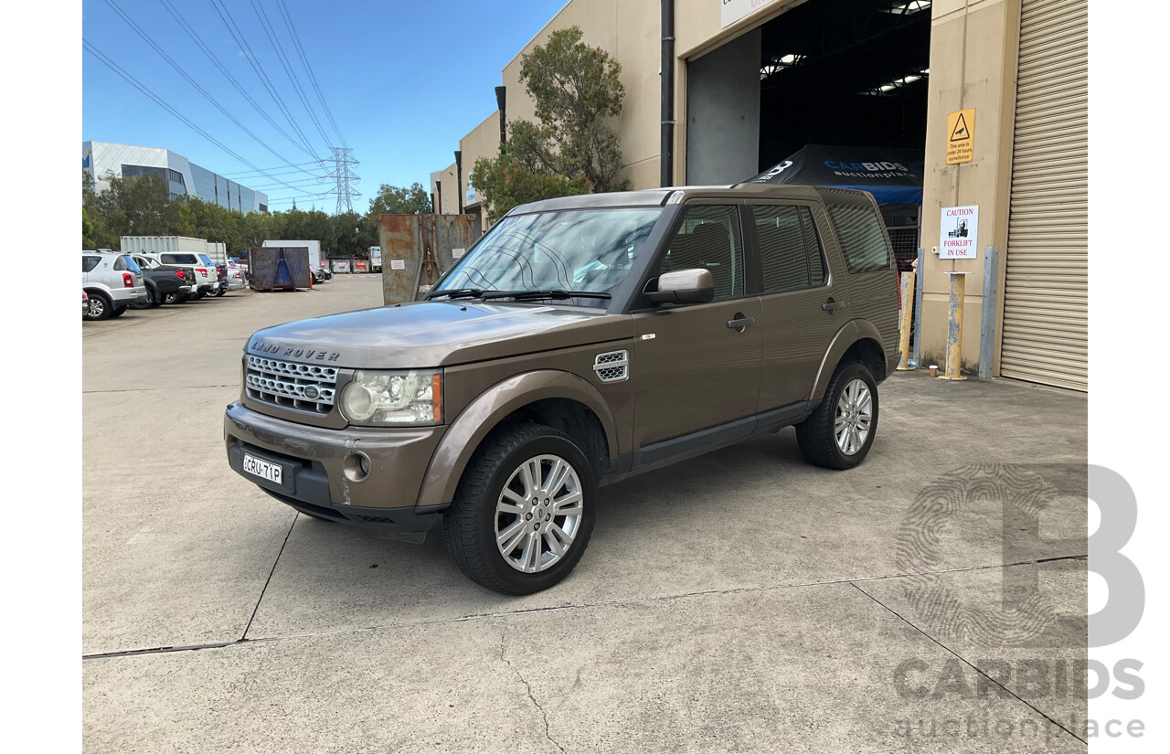 1/2013 Land Rover Discovery 4 3.0 (4X4) TDV6 MY13 4d Wagon Bronze Turbo Diesel 3.0L - 7 Seater